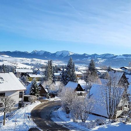 Ferienwohnung Im Allgaeu Mit Bergsicht Oberreute Exteriör bild